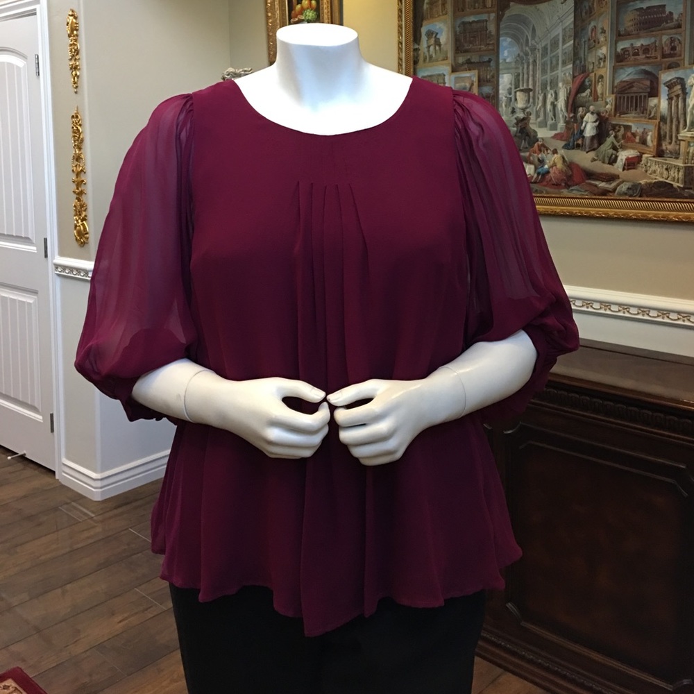 Antonio Melani 100% silk top