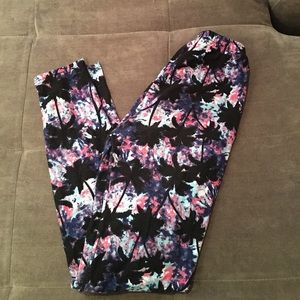 Palm tree leggings
