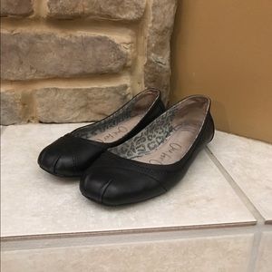 Toms Leather Flats