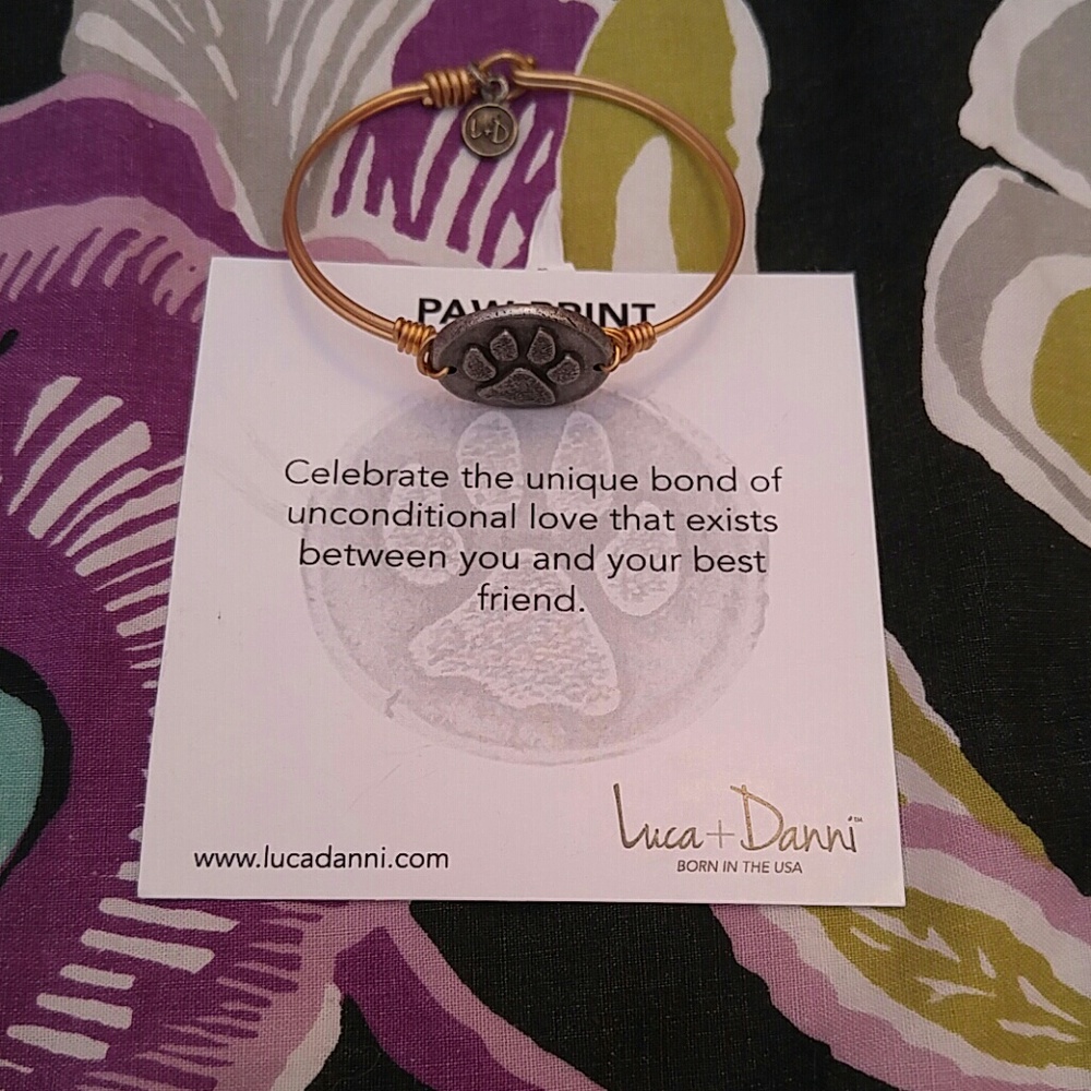 Paw Print Luca and Danni Bracelet
