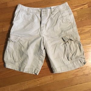 Mens khaki old Navy shorts