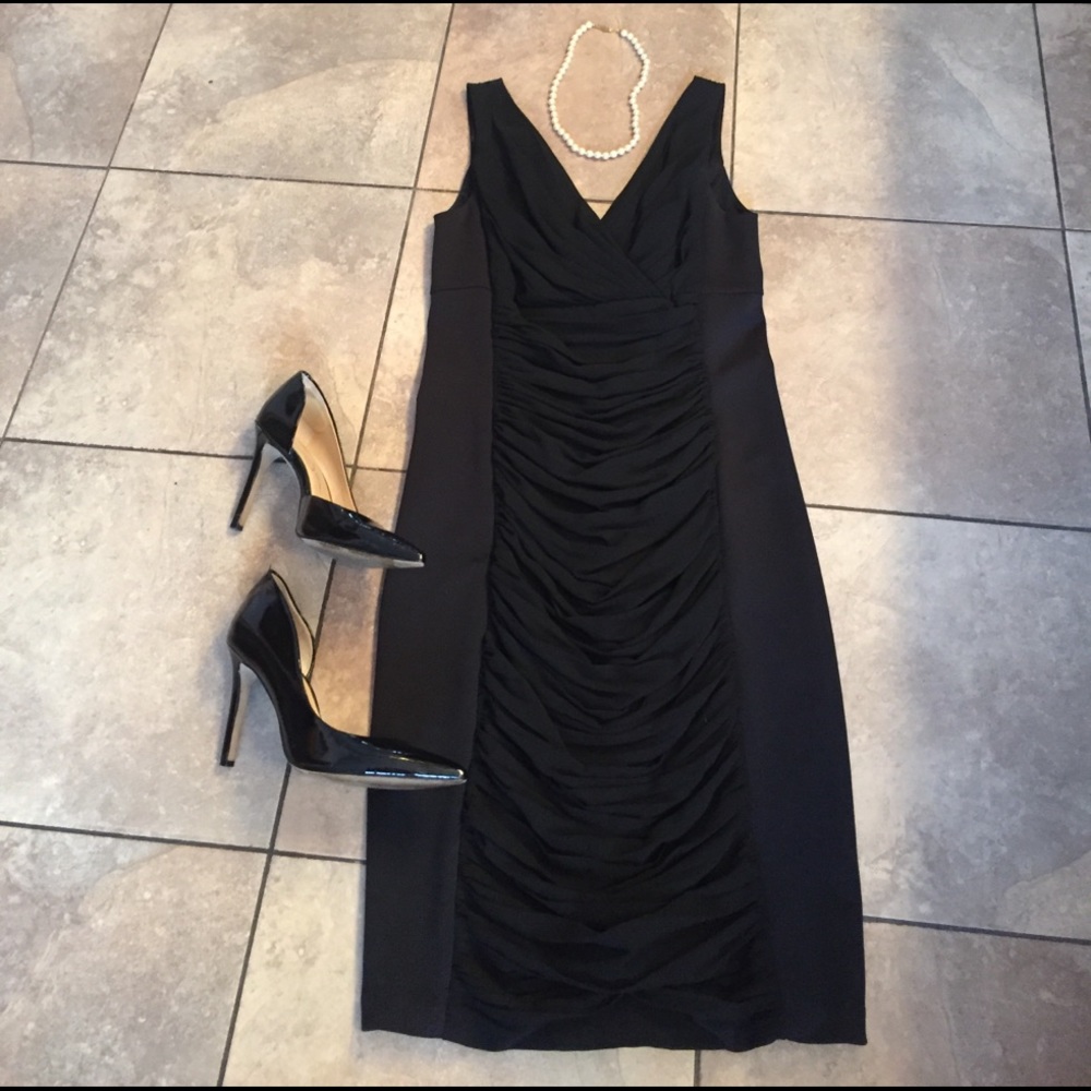 WHBM Black cocktail dress