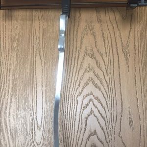 NWOT Metallic Silver Belt, Size M/L