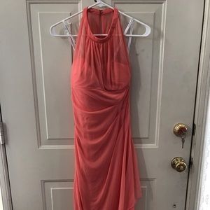 Coral Davids Bridal dress worn only for 1 hr!