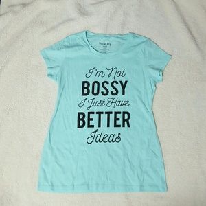 Bossy tee