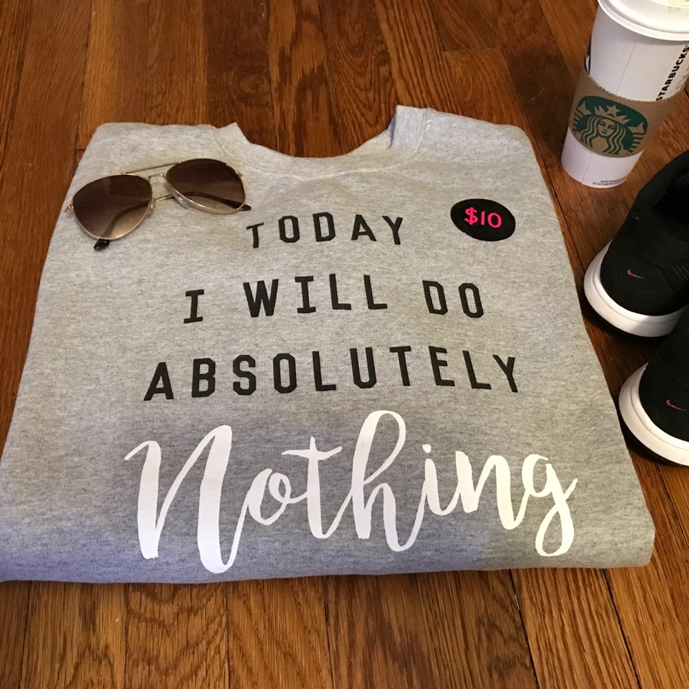New with tags gray sweatshirt