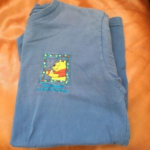 Adorable Vintage Pooh Bear Embroidered T
