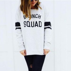 Brunch squad sweatshirt