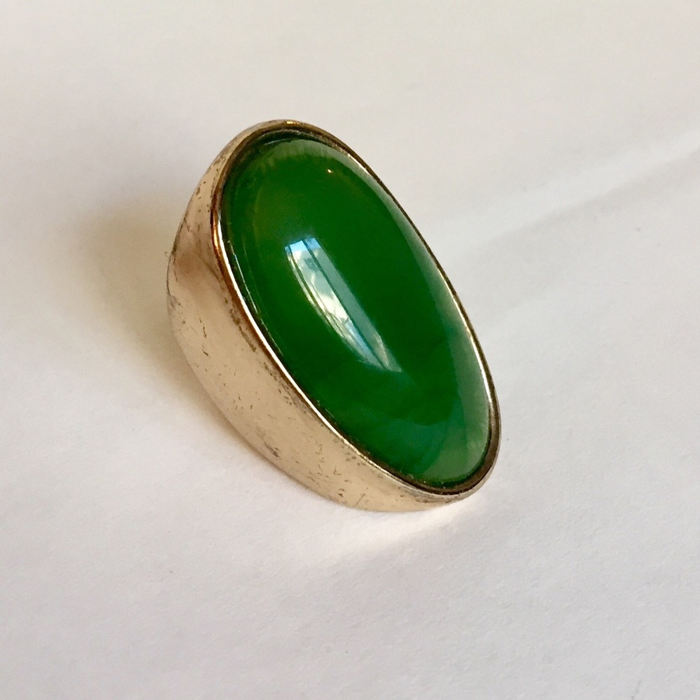 70s Style Oversized Cocktail Ring