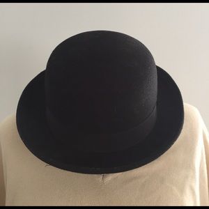 Black Bowler Hat