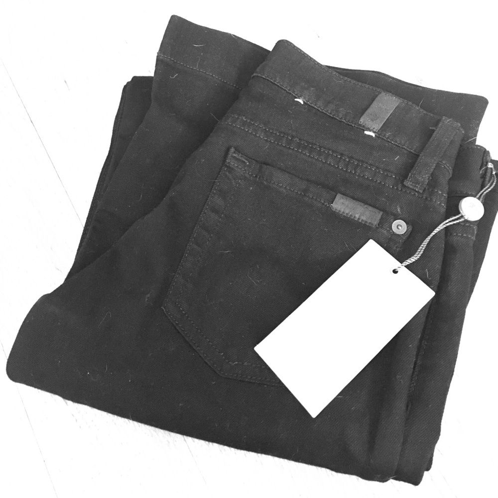 Black Bell bottom trousers