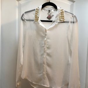 NWT BLACK SWAN BLOUSE