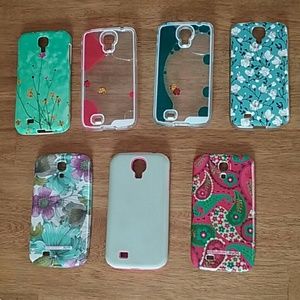 7 Samsung Galaxy S4 Cases Bundle