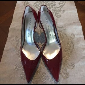 Marc Fisher Dark Red Patent