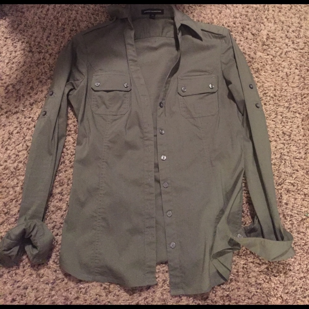 Express women's button up