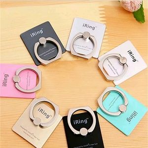 I ring phone grip/stand. Pink/ Mint / White