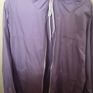 Purple windbreaker
