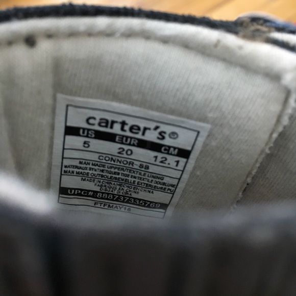 Boys Carters Boots Size 5 - Picture 4 of 4