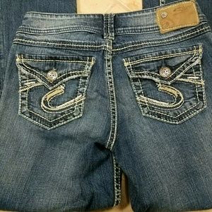 silver suki surplus jeans size 26 x 32