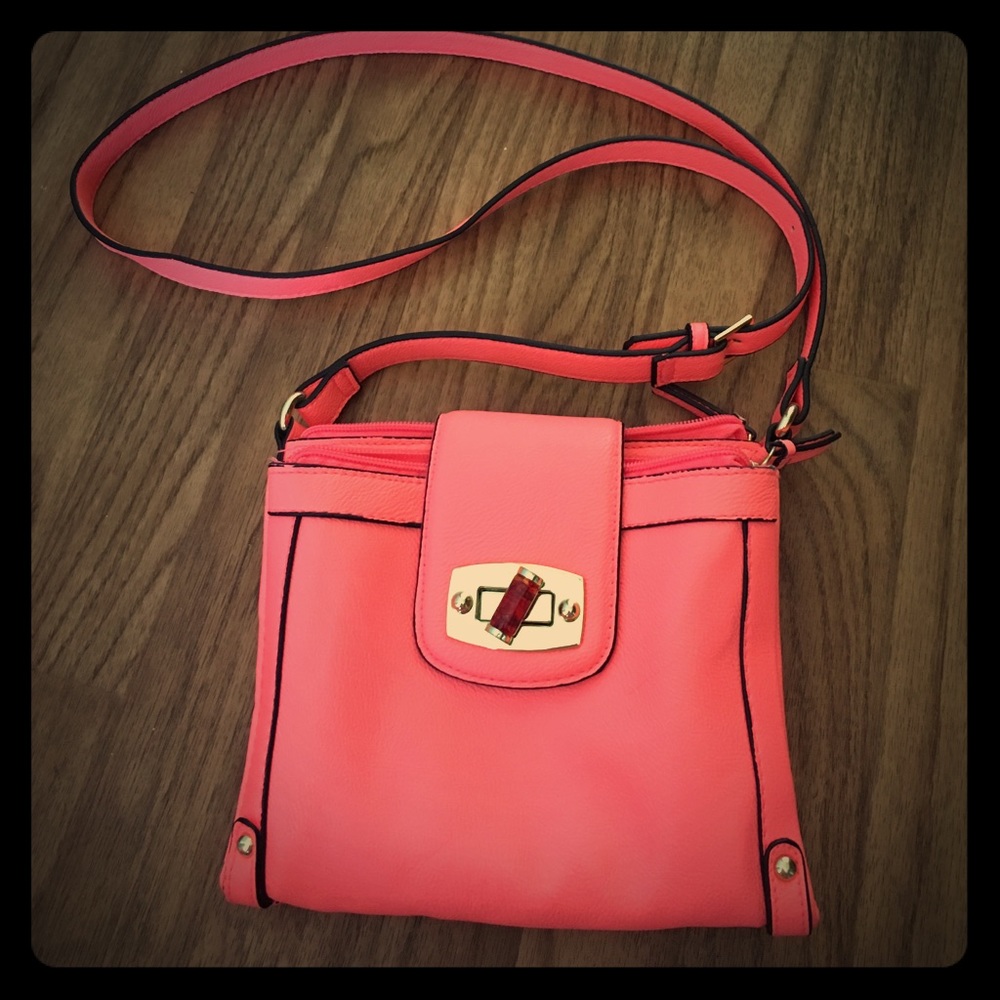 Coral Pink Merona Crossbody