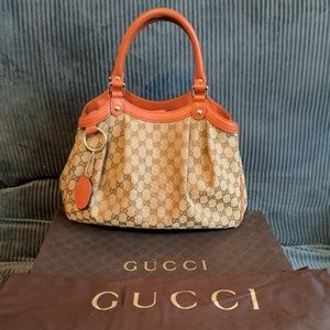 Authentic Gucci Sukey Tote
