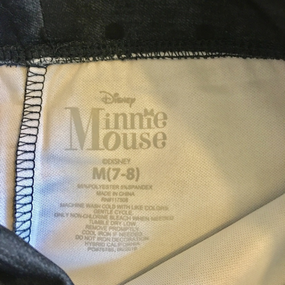 Minnie Mouse Leggings Girls Polka Dots - Picture 4 of 4