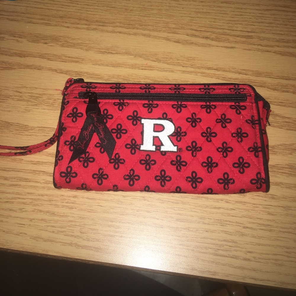 Rutgers Vera Bradley Wristlet