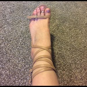 Colin Stuart lace up stiletto heels 7