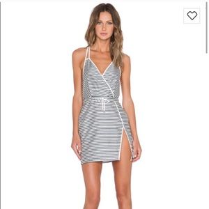 Striped tank dress revolve NBD