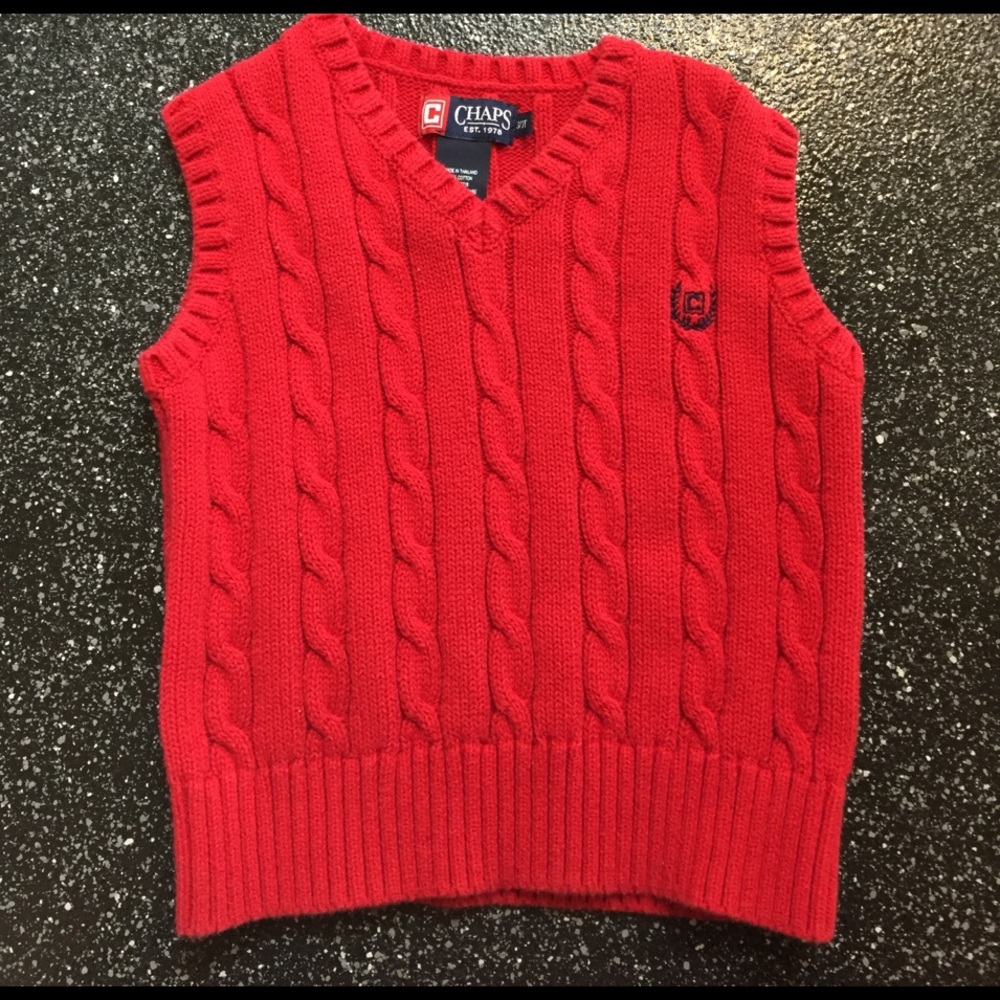 3T Chaps Sweater vest