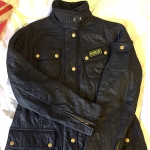 Barbour Quilted Classic Jacket (Missing Belt)