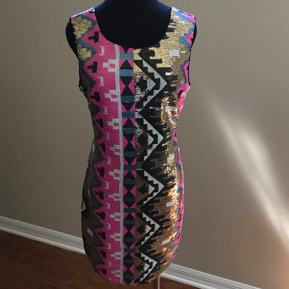 Sequin stunner cocktail dress!