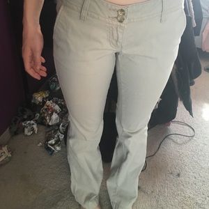 Arizona Jean Co. Flared Khaki Pants