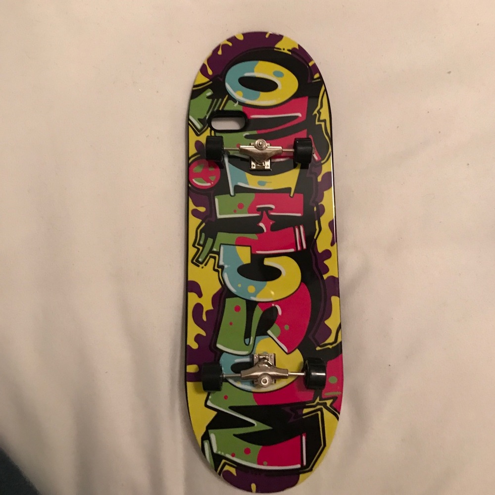 Moschino Skateboard iPhone 6+, 6S+ or 7 case