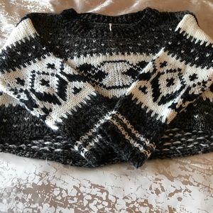 Free People Fairisle Sweater NWT