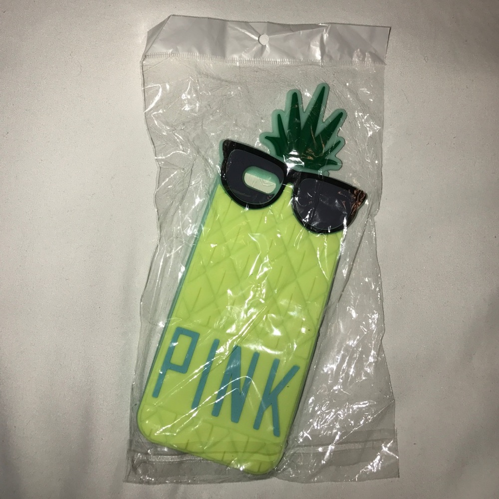 Pink Pineapple iPhone 6, 6s phone case