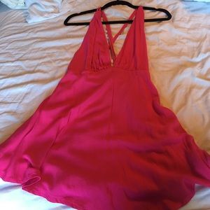 Forever 21 Pink Dress. Open back!