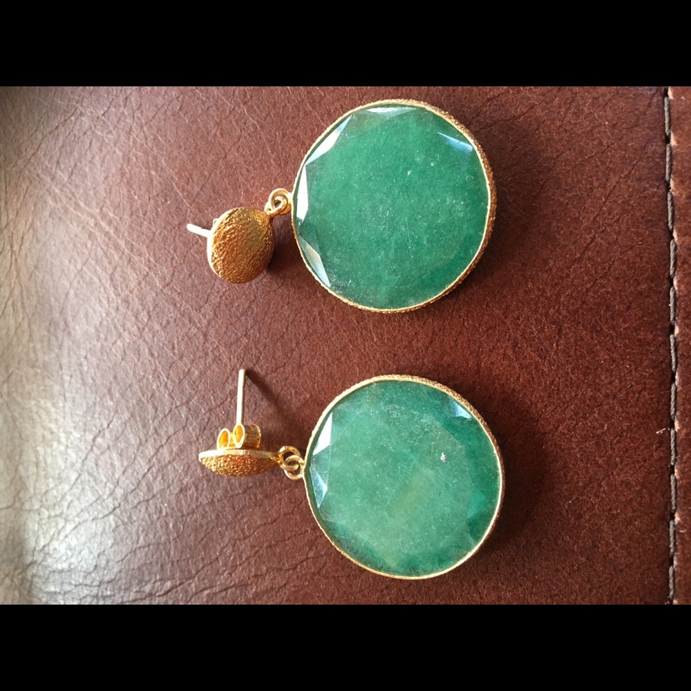 Emerald earrings