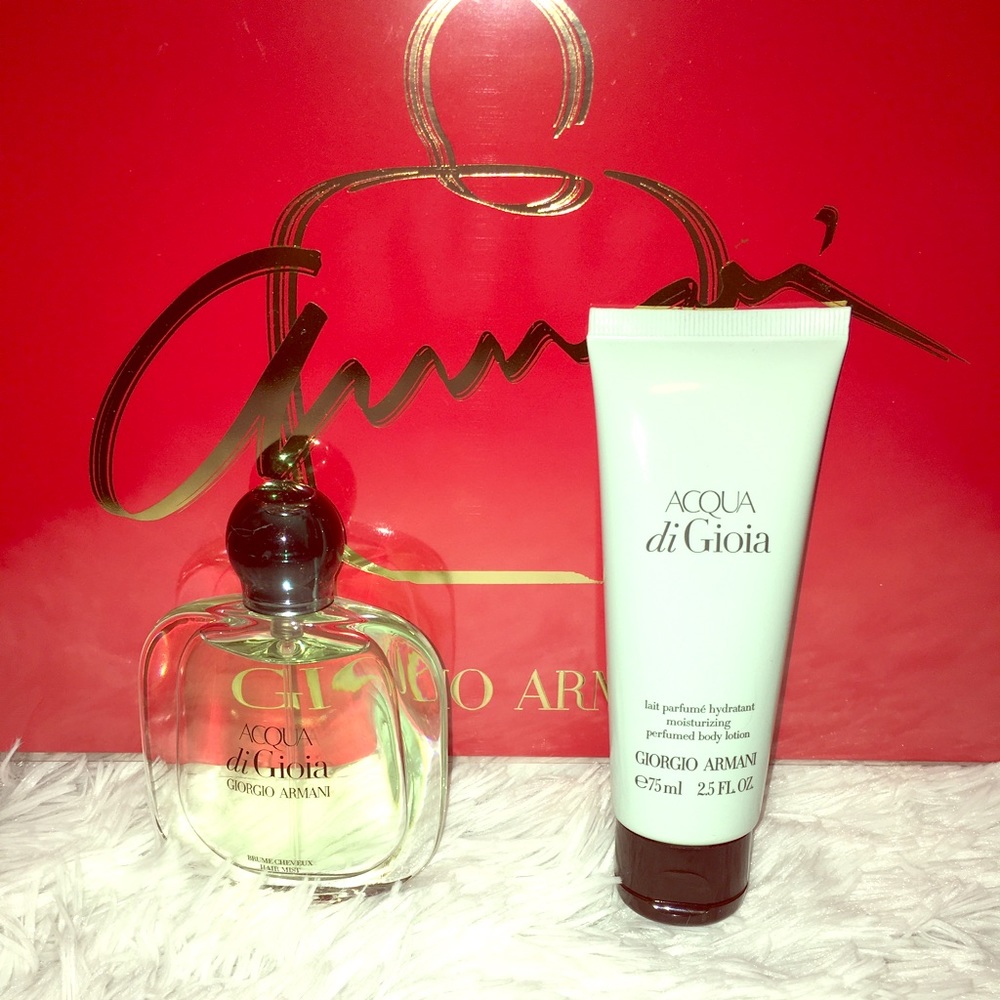 GIORGIO ARMANI Hair Mist & Lotion.