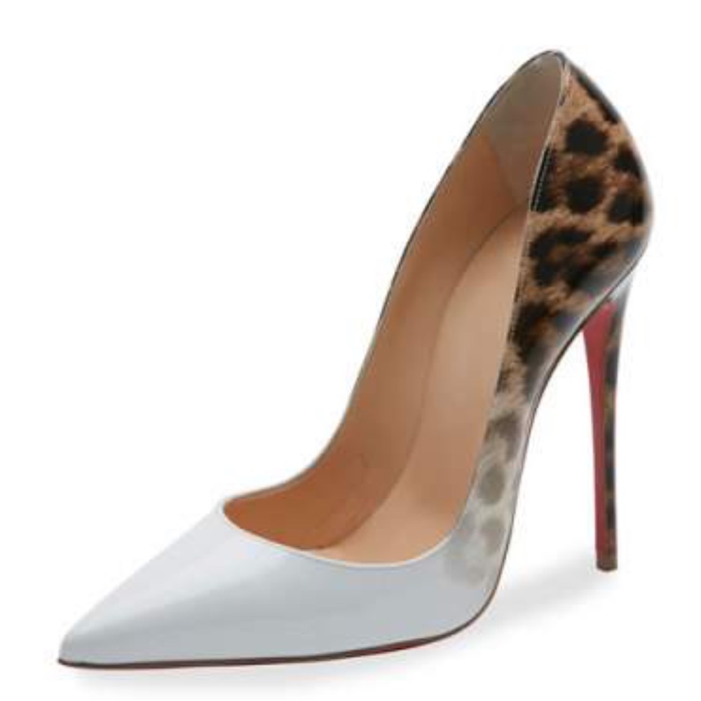 Looking for louboutin so Kate leopard degrade