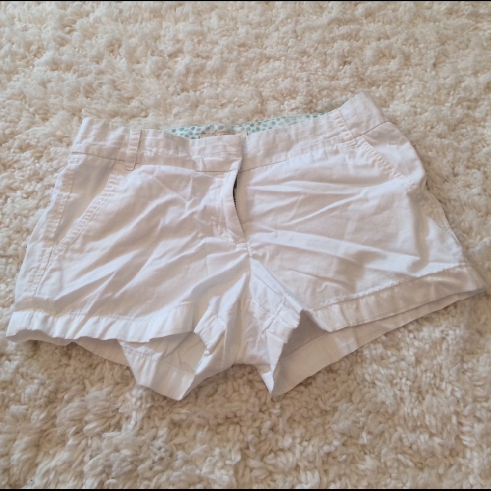 White shorts