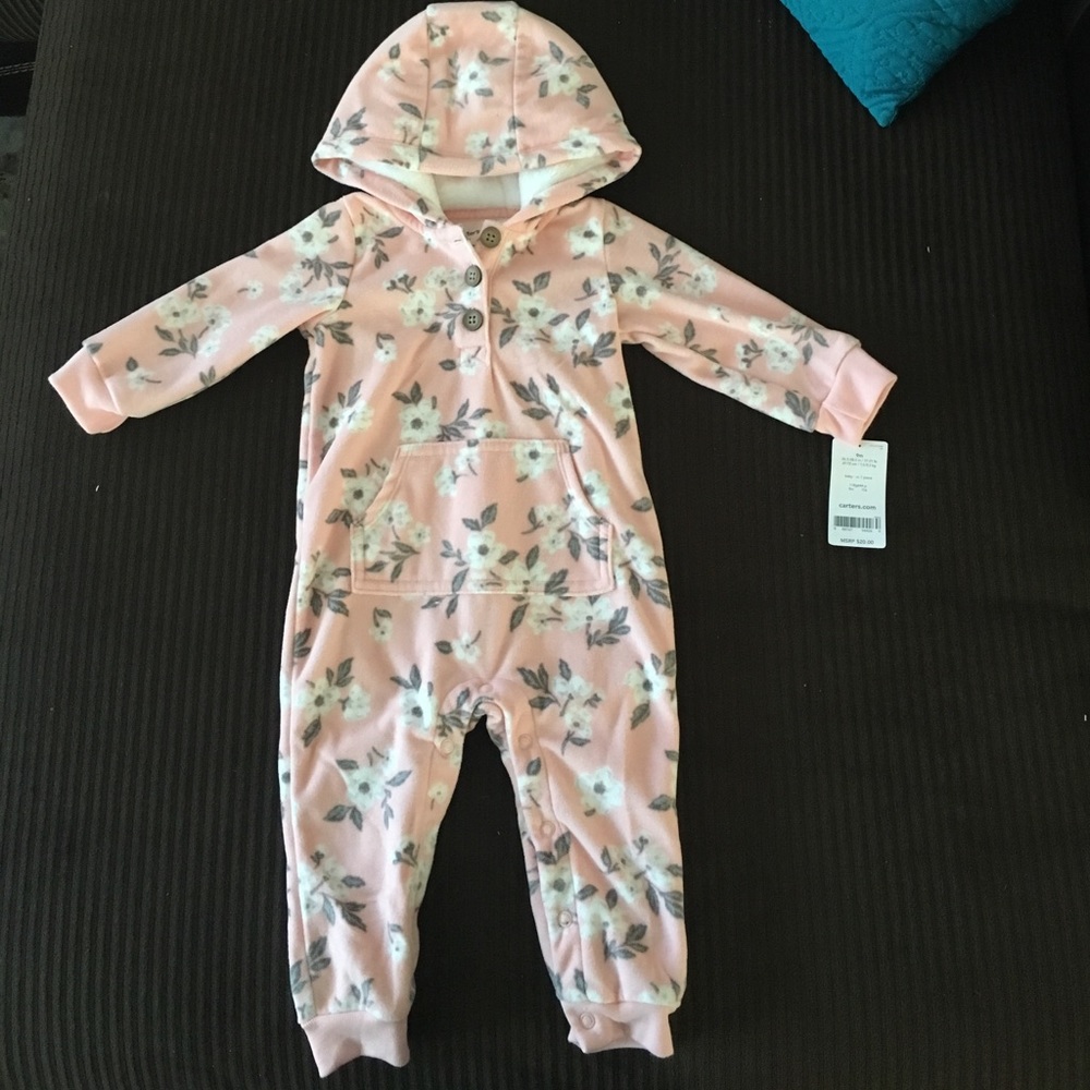 Baby girls warm 1 piece