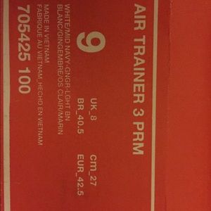 Nike Air Trainer 3 PRM