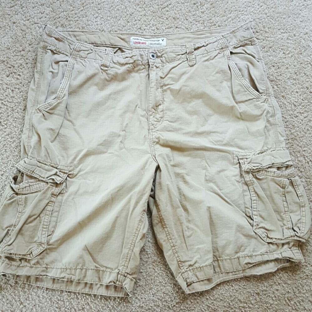 American Eagle Mens Longboard Cargo Shorts