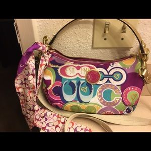 Coach cross body Poppy purse
