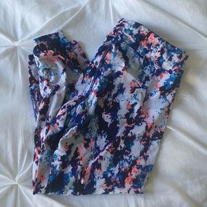 Printed Calvin Klein cropped leggings