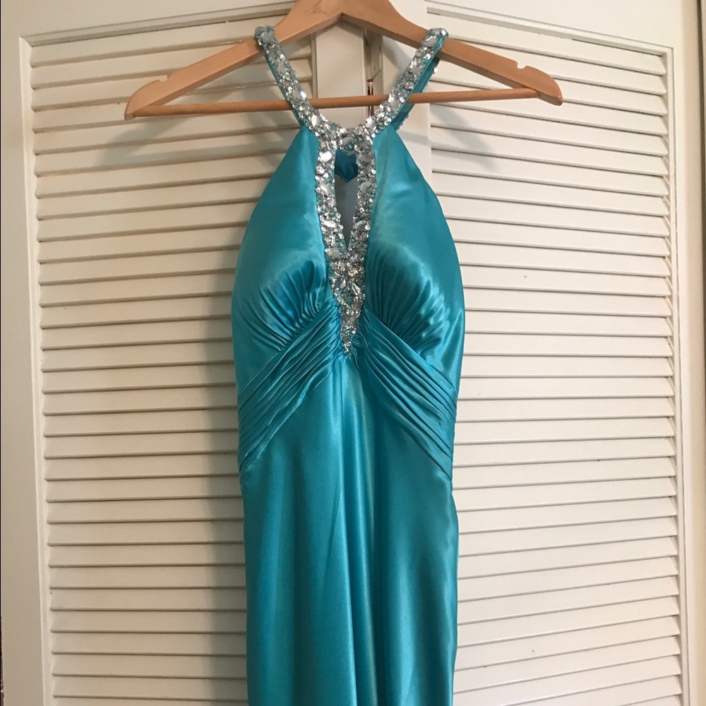 Blue Prom Dress
