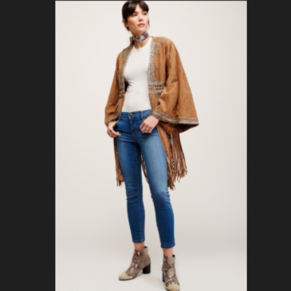 ••FREE PEOPLE•• NWT "ROLLER" CROPPED SKINNY JEAN i