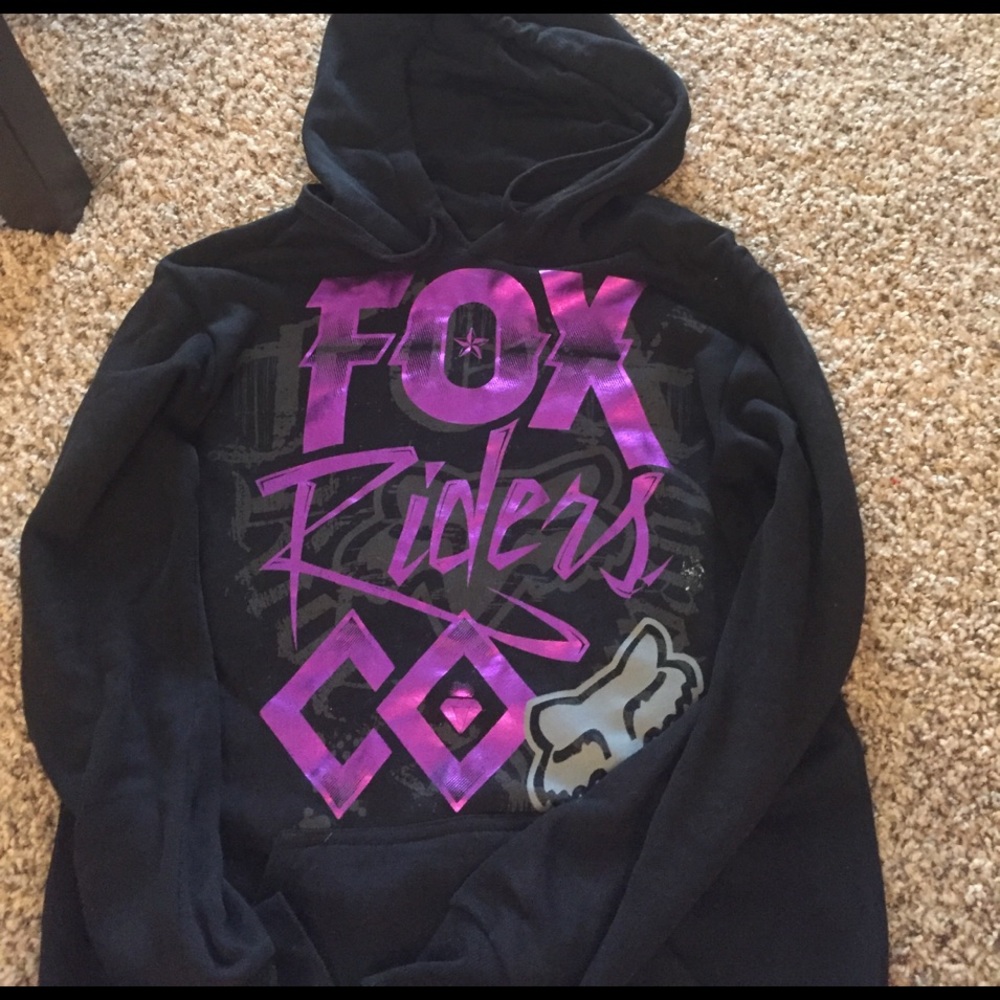 women's black hoodie
