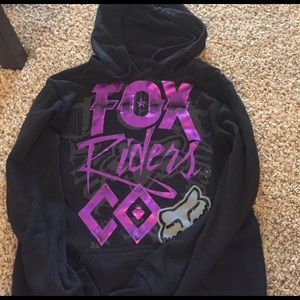 women's black hoodie